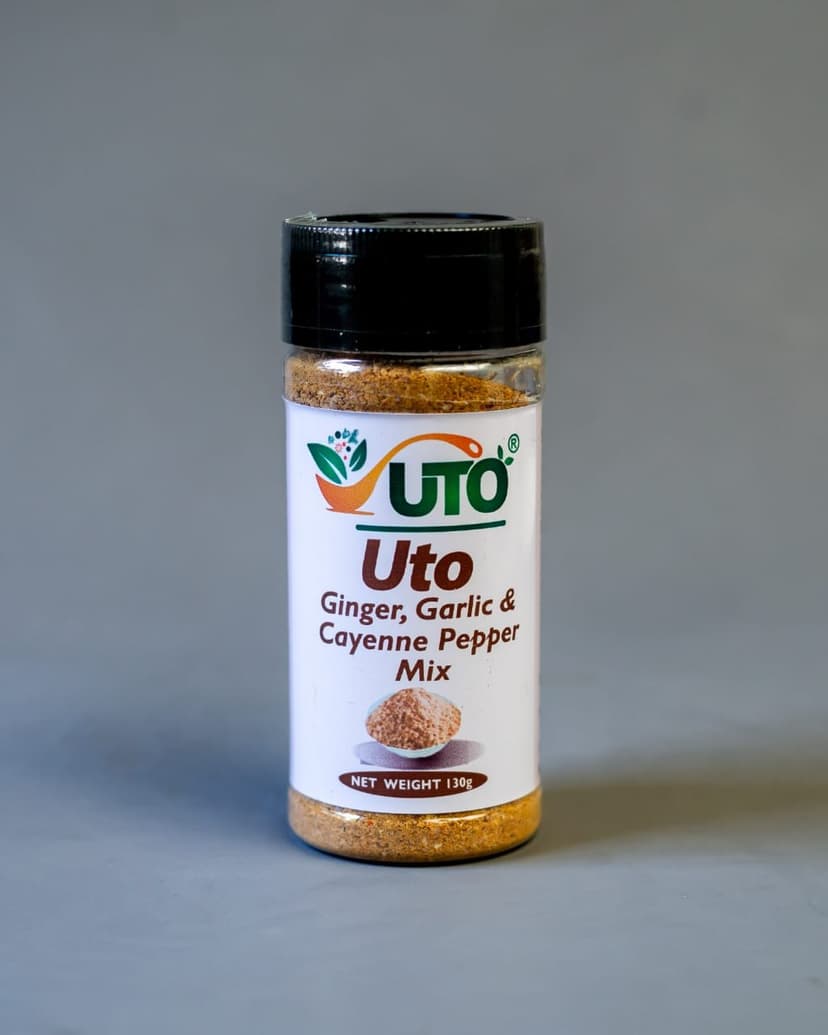 Uto Ginger, Garlic & Cayenne Pepper Mix